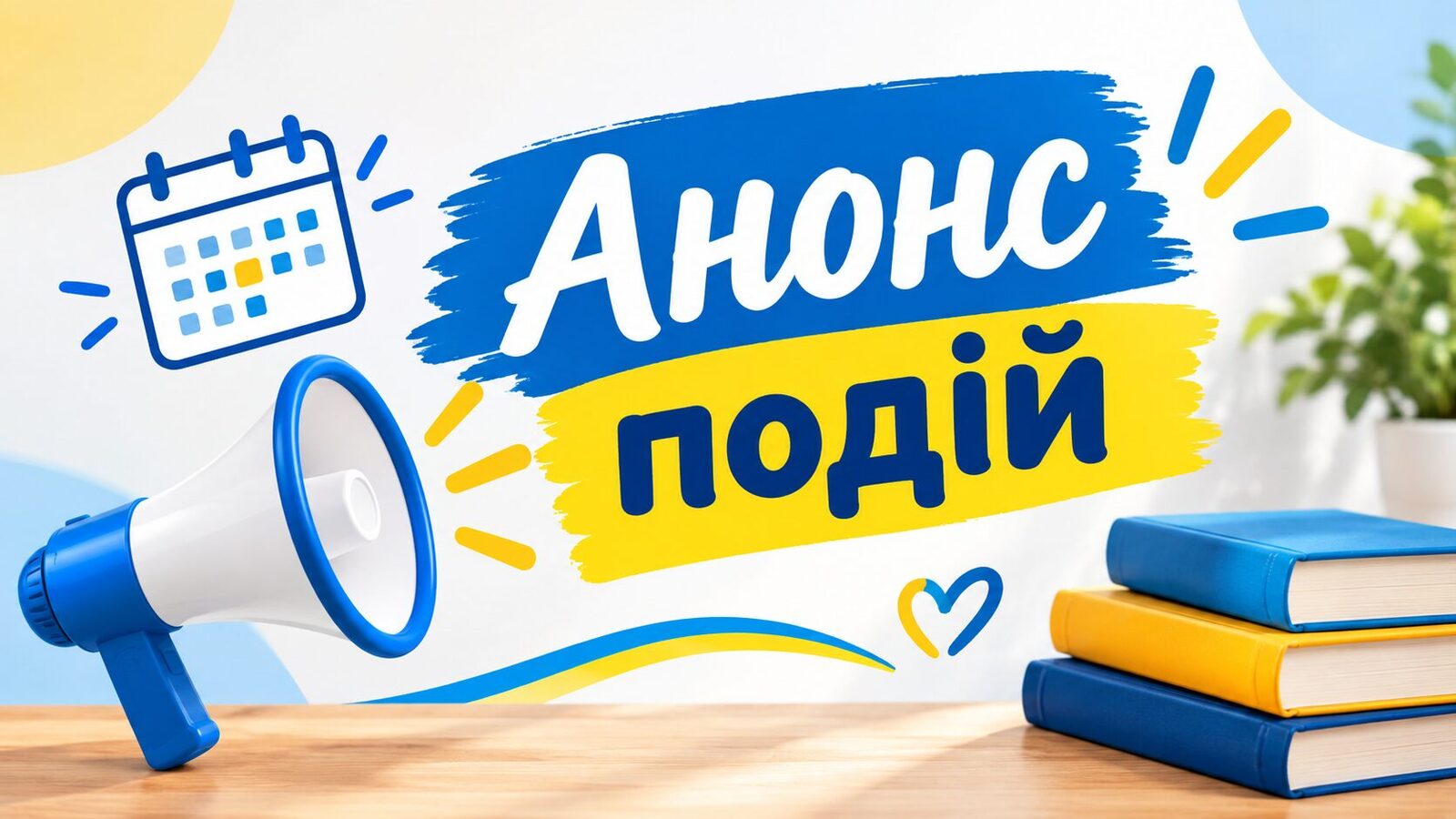 Анонс подій (12 - 16.10.2026)